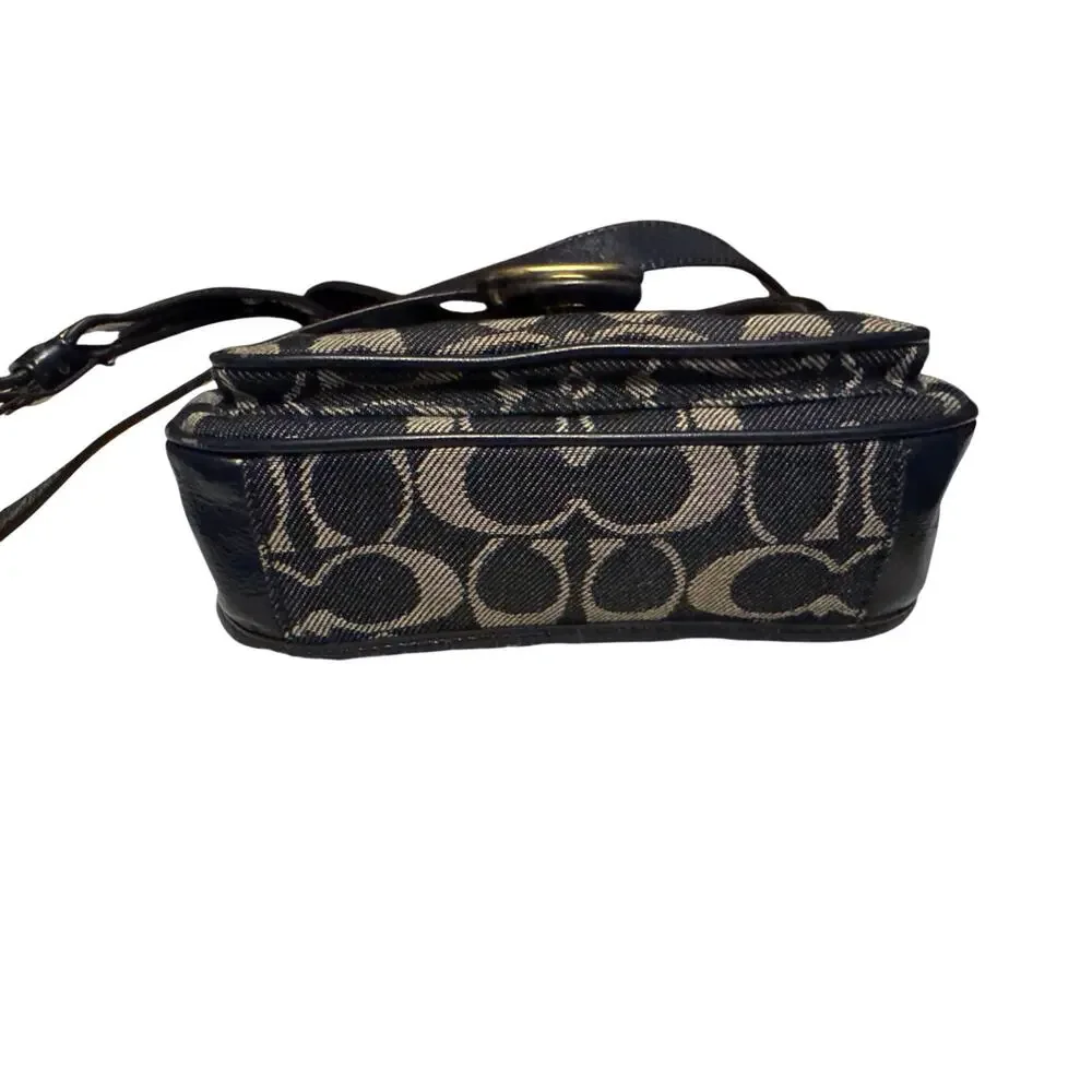 Coach Vintage Legacy Bleecker Denim Crossbody - Picture 7 of 9